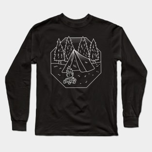 Camping in the forest Long Sleeve T-Shirt